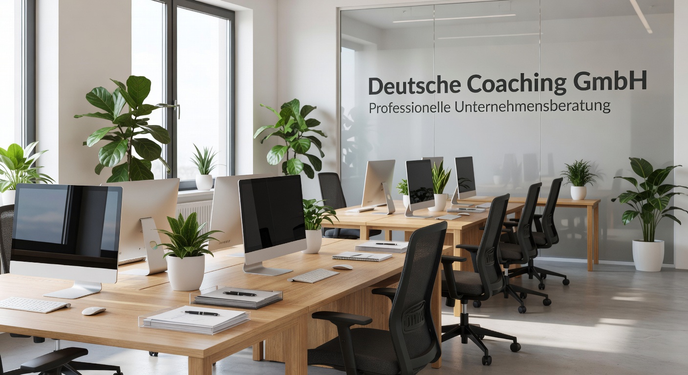 Modernes Coaching-Büro in Deutschland